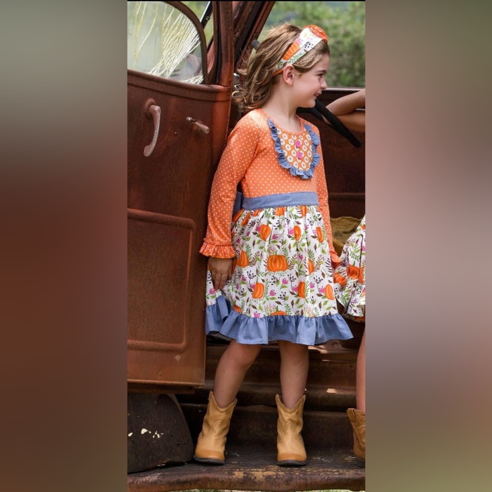 ELEANOR ROSE FALL DRESS SIZE 2T!!!